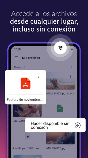 Proton Drive: Datos en la nube screenshot