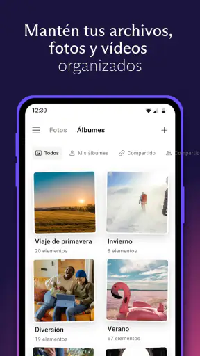 Proton Drive: Datos en la nube screenshot