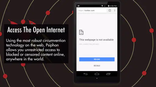 Psiphon VPN: Libertad en línea screenshot