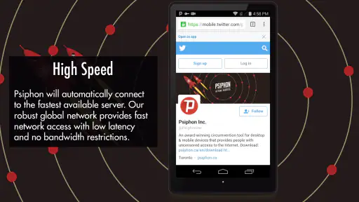 Psiphon VPN: Libertad en línea screenshot