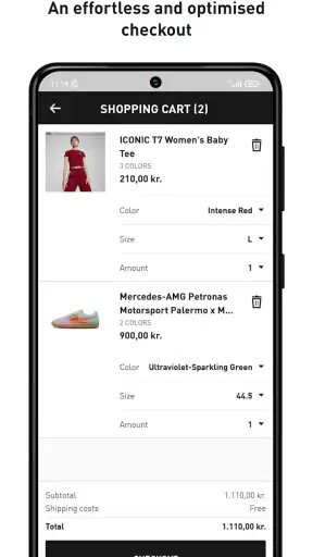 PUMA|Compra Ropa y Zapatillas screenshot