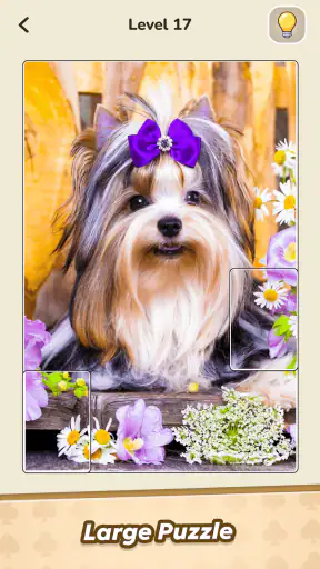 Puzzle Maestro Jigsolitaire screenshot