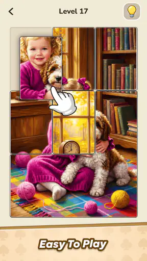 Puzzle Maestro Jigsolitaire screenshot
