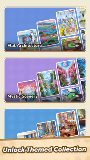 Puzzle Maestro Jigsolitaire screenshot