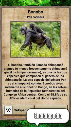 Quiz del reino animal screenshot