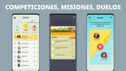 QuizzLand quiz de conocimiento screenshot
