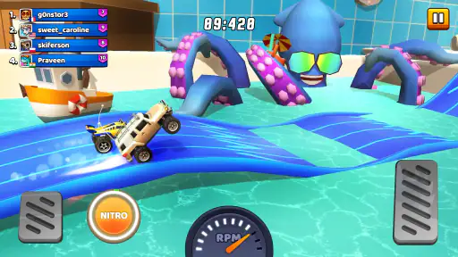 Race Driving Crash juego screenshot