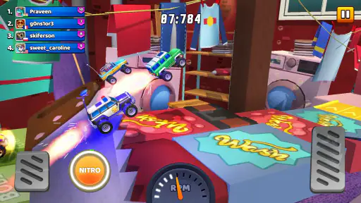 Race Driving Crash juego screenshot