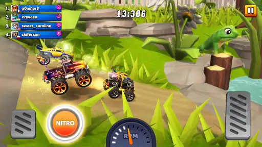 Race Driving Crash juego screenshot