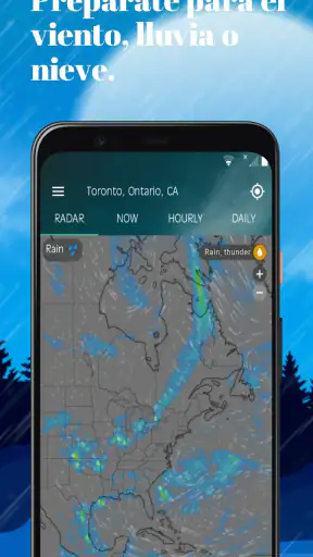 Radar del Tiempo — Tormentas screenshot
