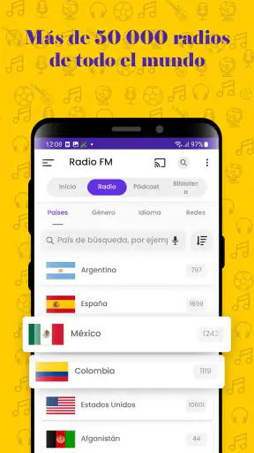Radio FM screenshot