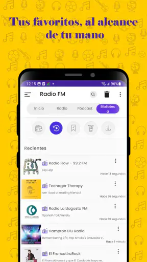 Radio FM screenshot