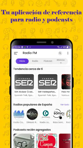 Radio FM screenshot