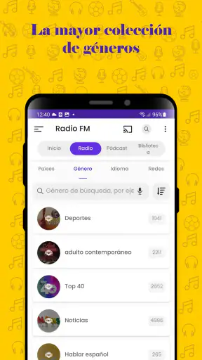 Radio FM screenshot