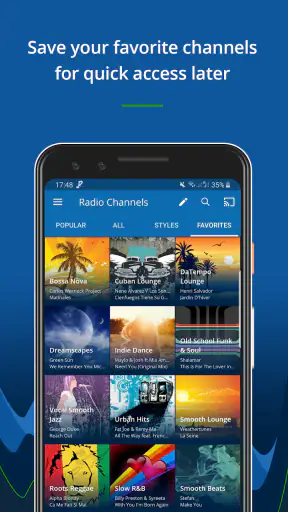 RadioTunes screenshot