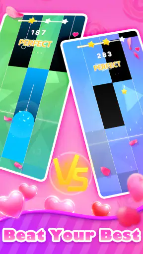Rainbow Piano: Juegos Clásicos screenshot