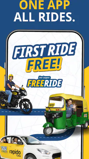 Rapido: Bike-Taxi, Auto & Cabs screenshot