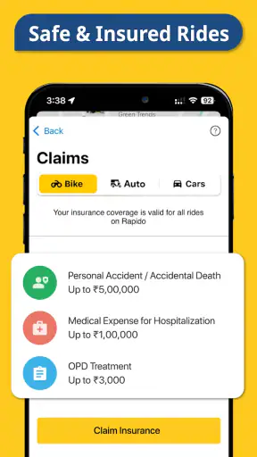 Rapido: Bike-Taxi, Auto & Cabs screenshot