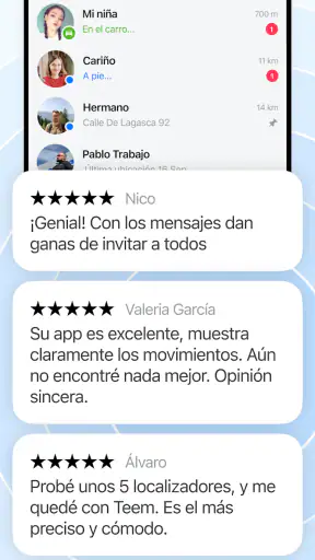 TEEM: Localizador Familiar GPS screenshot