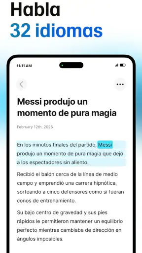 ElevenReader - Lector de voz screenshot