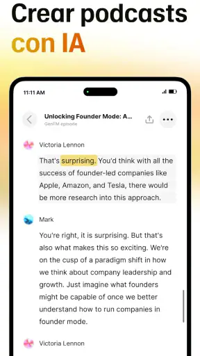 ElevenReader - Lector de voz screenshot