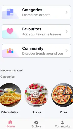 Recetas de freidora screenshot