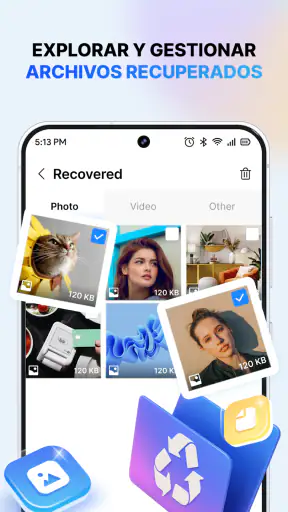 Recuperación de Fotos y Vídeos screenshot