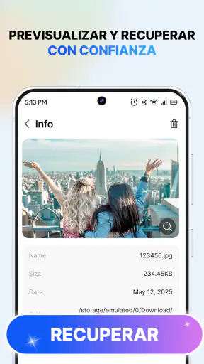 Recuperación de Fotos y Vídeos screenshot