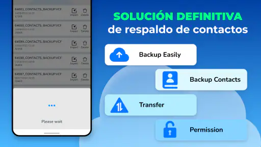 Recuperar contactos & Respaldo screenshot