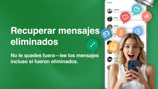 Recuperar Mensajes Eliminados screenshot