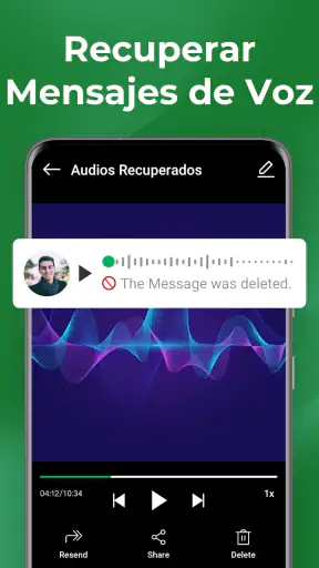 Recuperar Mensajes Eliminados screenshot
