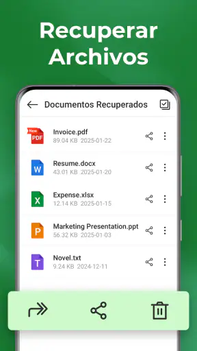 Recuperar Mensajes Eliminados screenshot