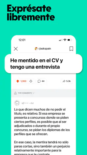 Reddit screenshot