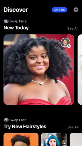 Reface: Face swap videos/fotos screenshot