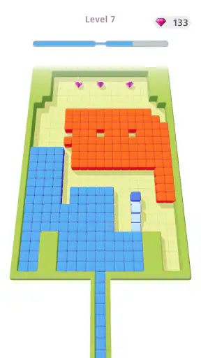 Relleno de color 3D screenshot