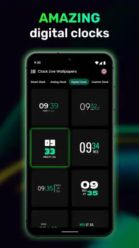 Reloj Fondo de Pantalla Vivo screenshot