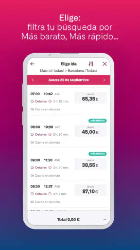 Renfe screenshot
