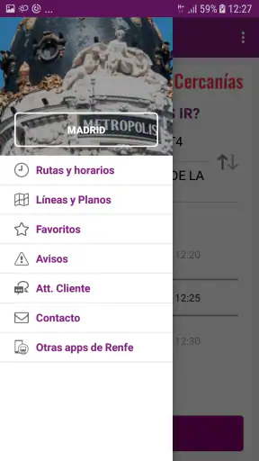 Renfe Cercanias screenshot