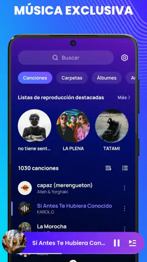 Reproductor de Música & MP3 screenshot