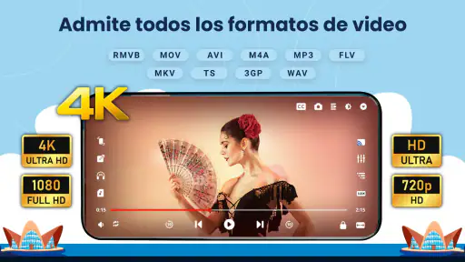 reproductor de vídeo Full HD screenshot