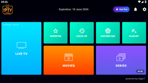 Reproductor IPTV Reel screenshot