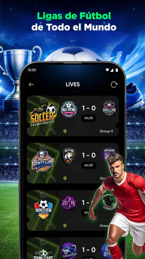 Resultados Fútbol En Vivo screenshot