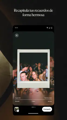Retro — Fotos con amigos screenshot