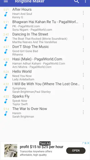 Ringtone Maker:crea tono screenshot