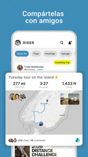 RISER - Tu app de moto screenshot