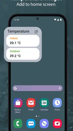 Termómetro de Habitación screenshot