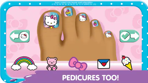 Salón de uñas Hello Kitty screenshot