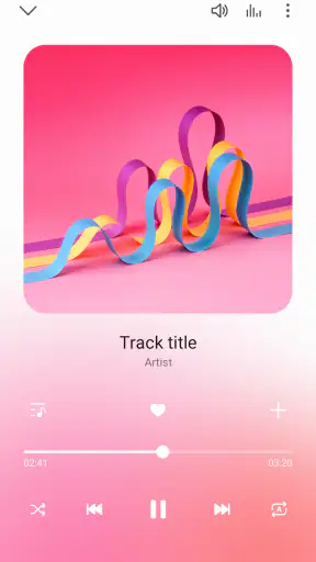 Samsung Music screenshot