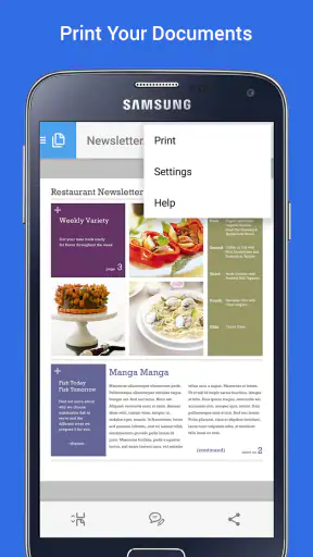 Samsung Print Service Plugin screenshot