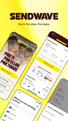 Sendwave: enviar dinero rápido screenshot